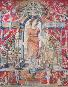 Serigrafia italiana del XX secolo rappresentante allegoria dell'estate