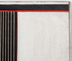 Firmato Agudelo, Assemblaggio astratto su tavola, 1966