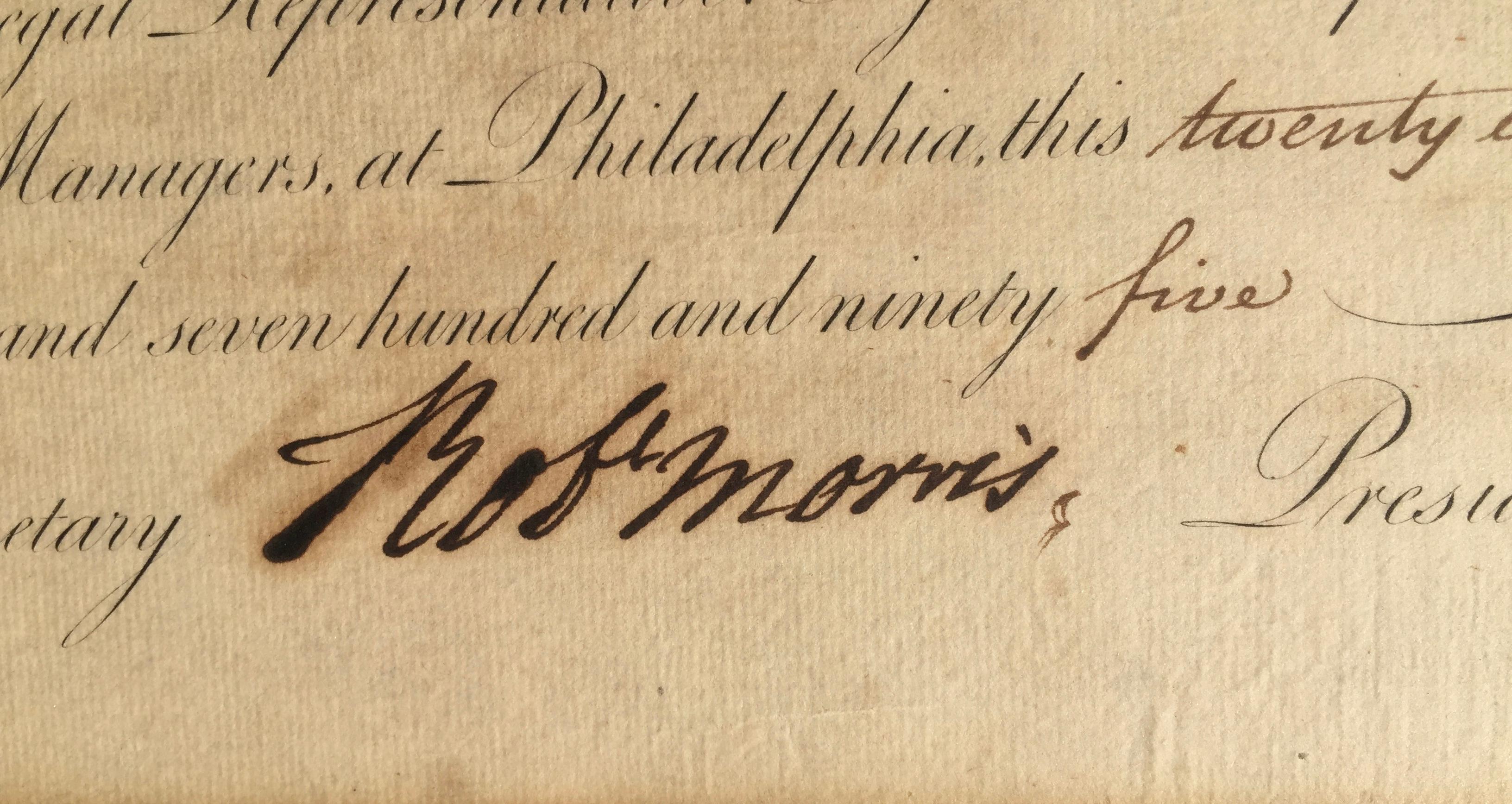 robert morris declaration of independence
