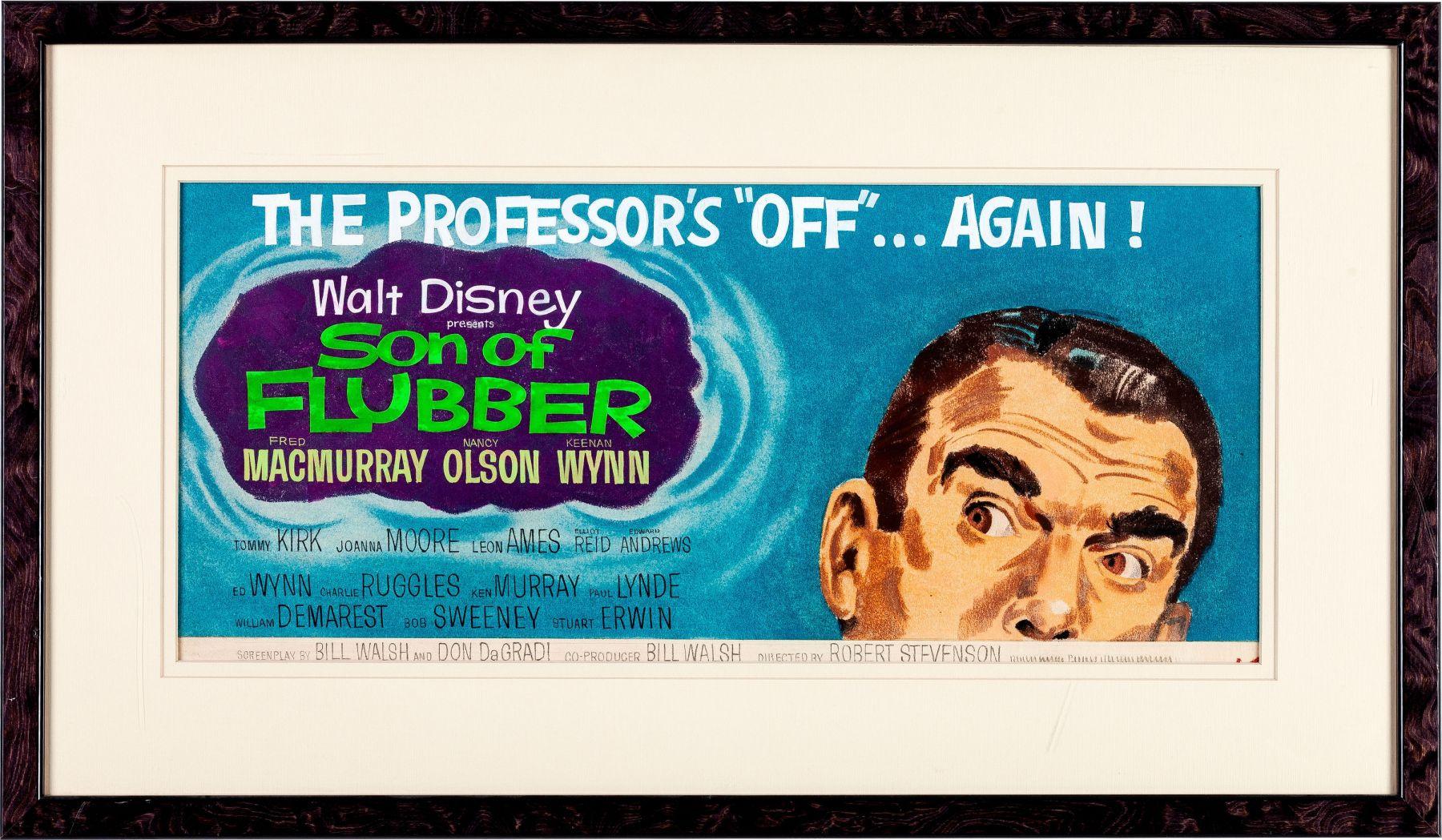 Son of Flubber, Walt Disney Billboard Advertisement - Art by Unknown