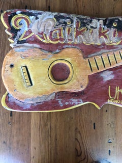 Steven Neill Hawaiiana Vintage look wood sign.