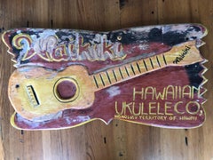 Steven Neill Hawaiiana Vintage look wood sign.