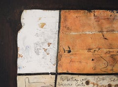 "TAO-51" Composición abstracta de arcilla texturizada