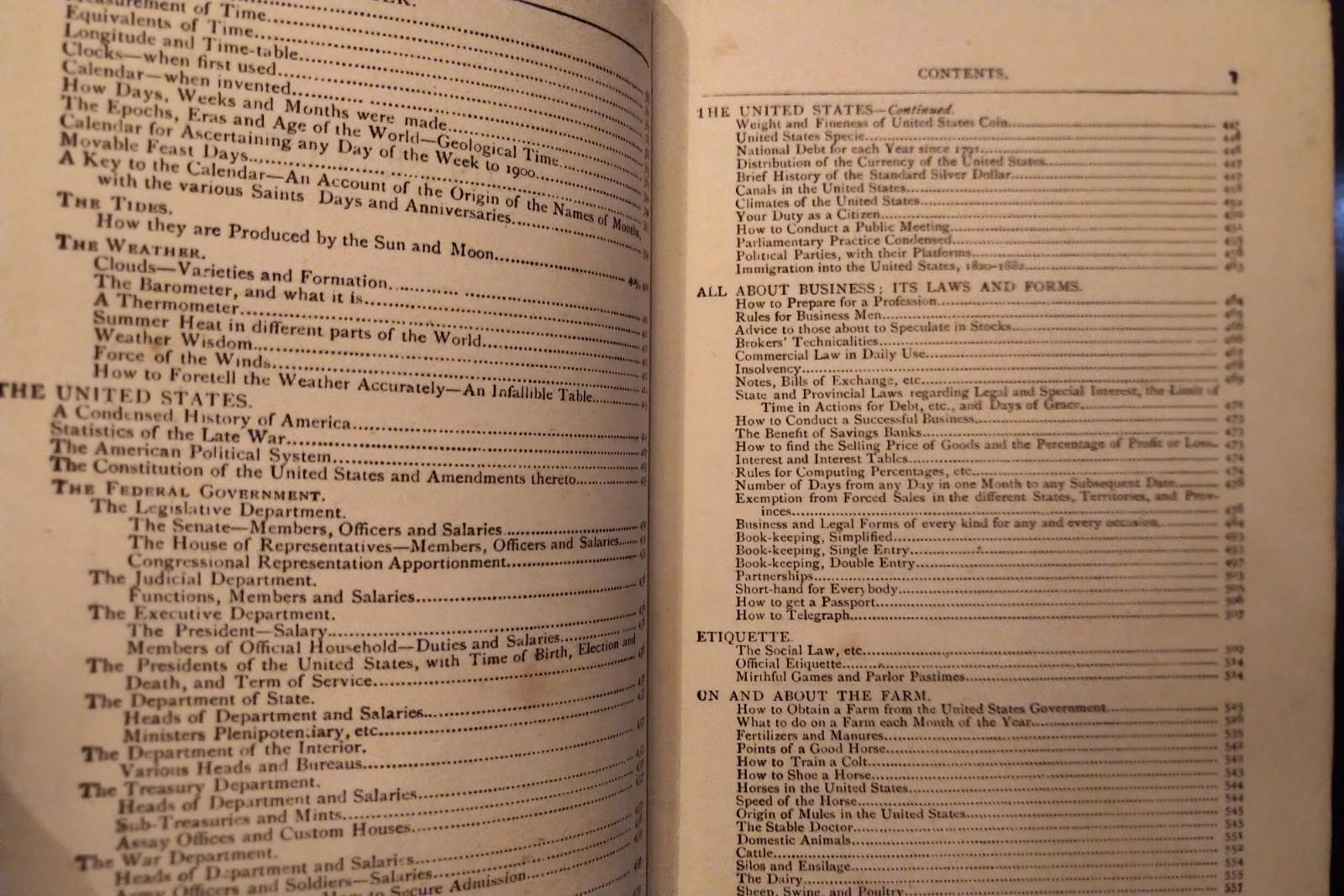 The People's Dictionary and Every-day Encyclopedia 1885 - VERY RARE 4
