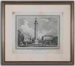 Used Trajan's Pillar - Etching - 19th century