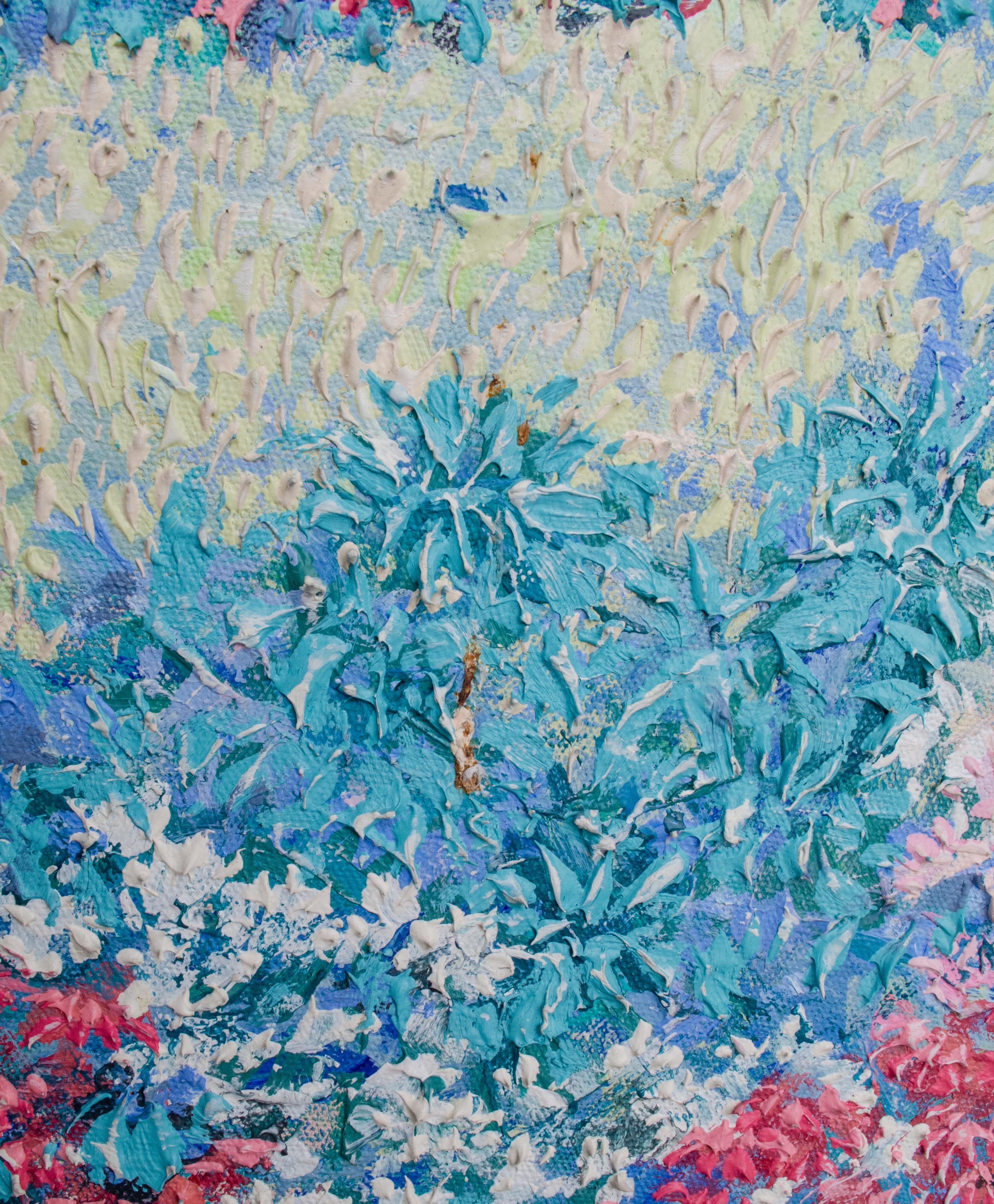 Deux peintures de paysages floraux des années 1980, signées Benner en vente 4
