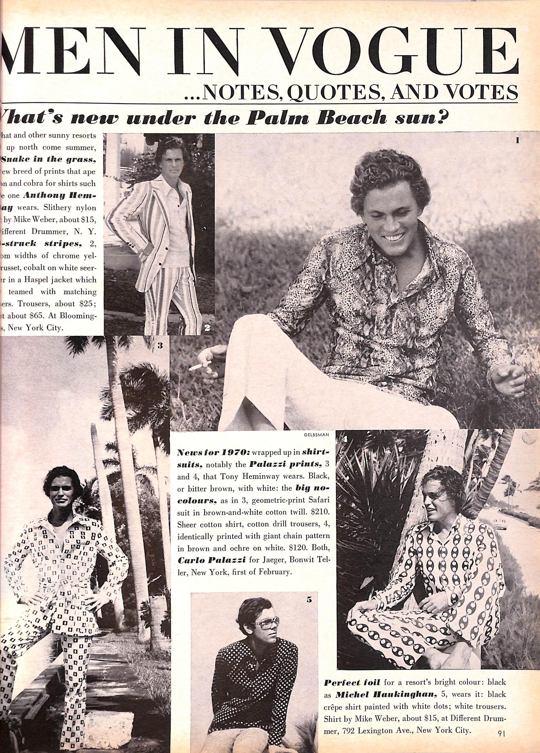 « Vogue 1, janvier 1970 avec Jane Birkin sur la couverture » en vente 10