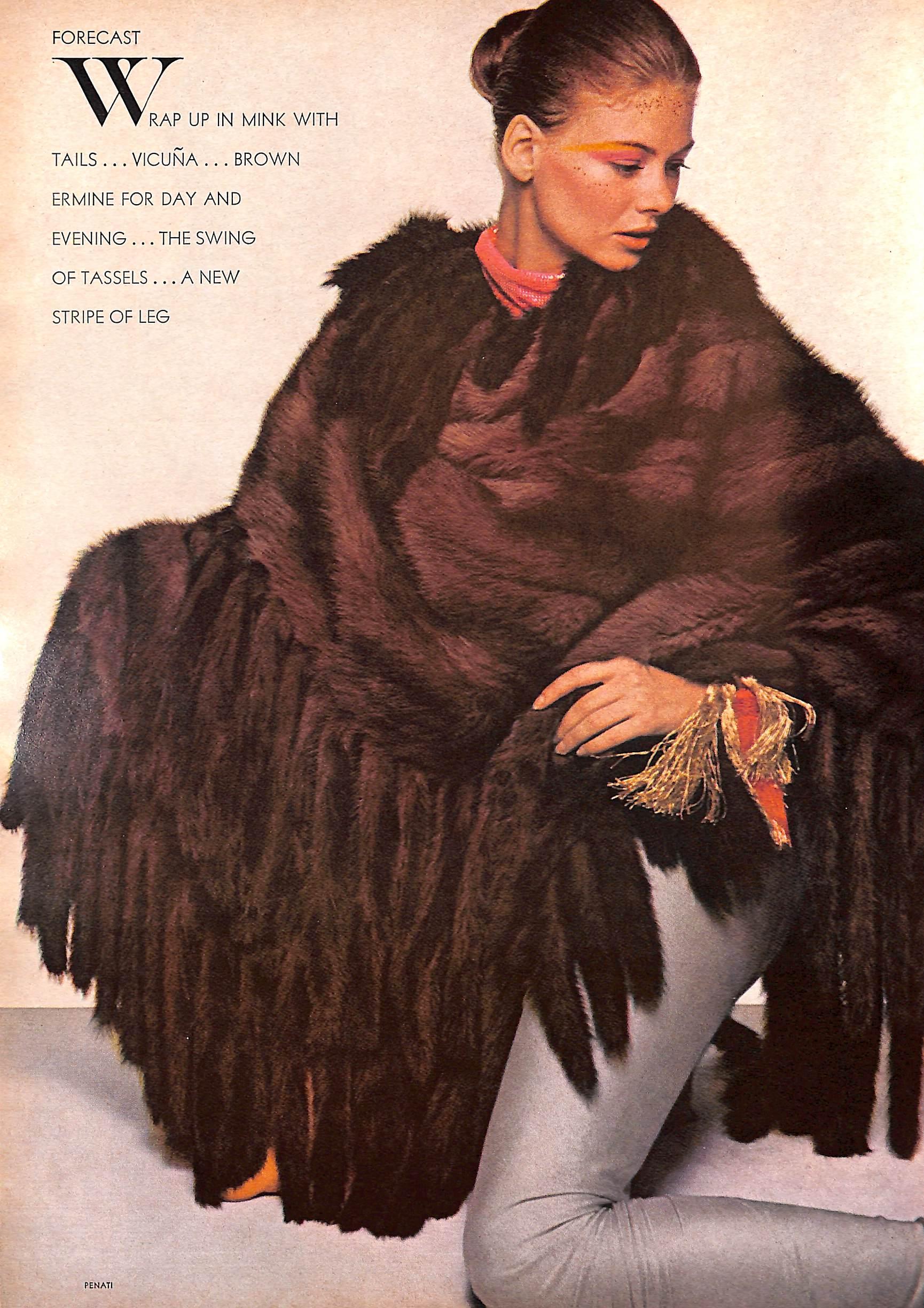 « Vogue 1, janvier 1970 avec Jane Birkin sur la couverture » en vente 12