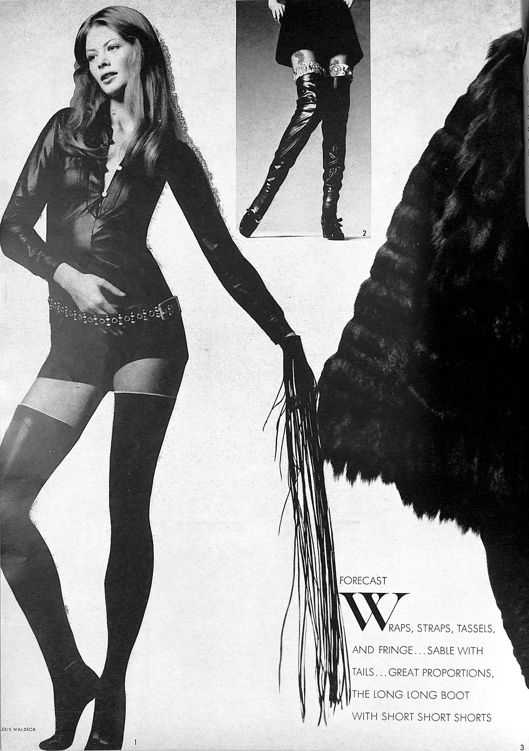 « Vogue 1, janvier 1970 avec Jane Birkin sur la couverture » en vente 3
