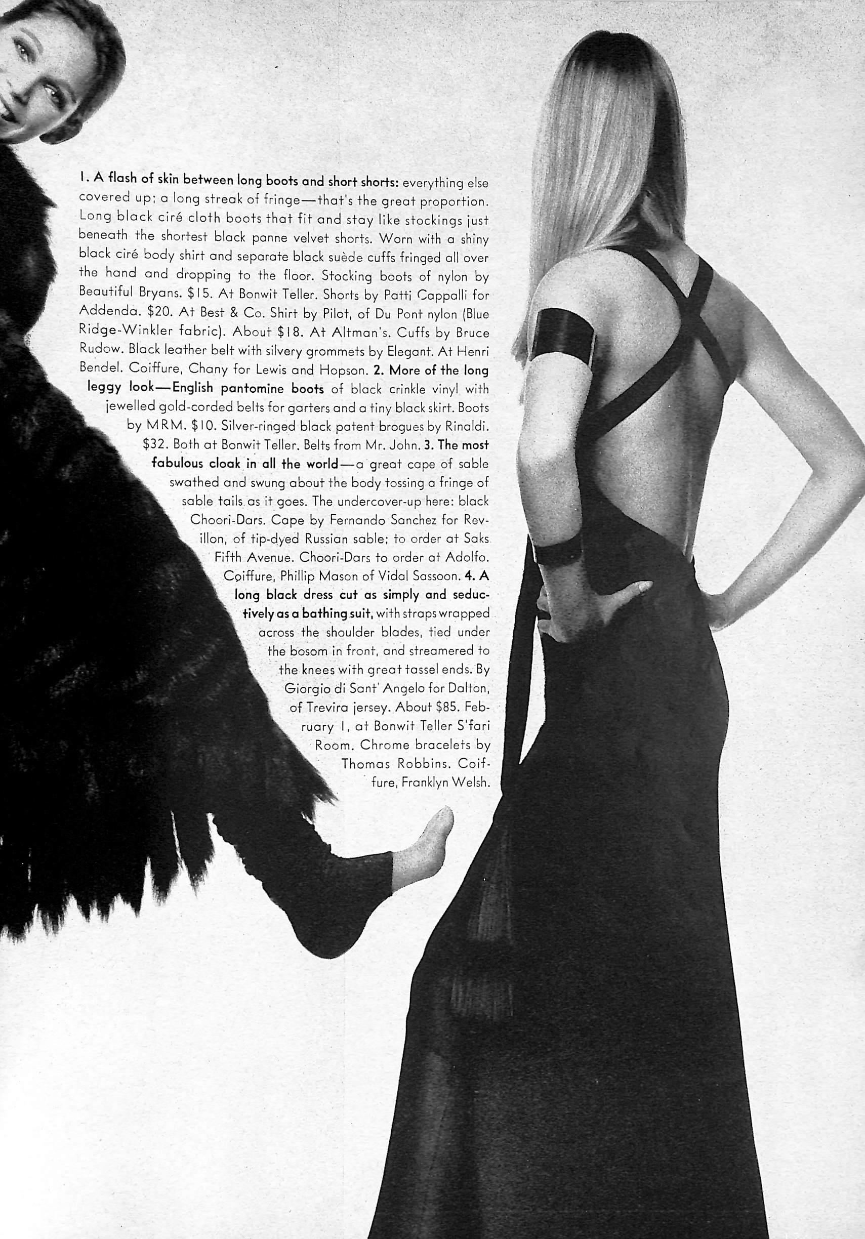 « Vogue 1, janvier 1970 avec Jane Birkin sur la couverture » en vente 4