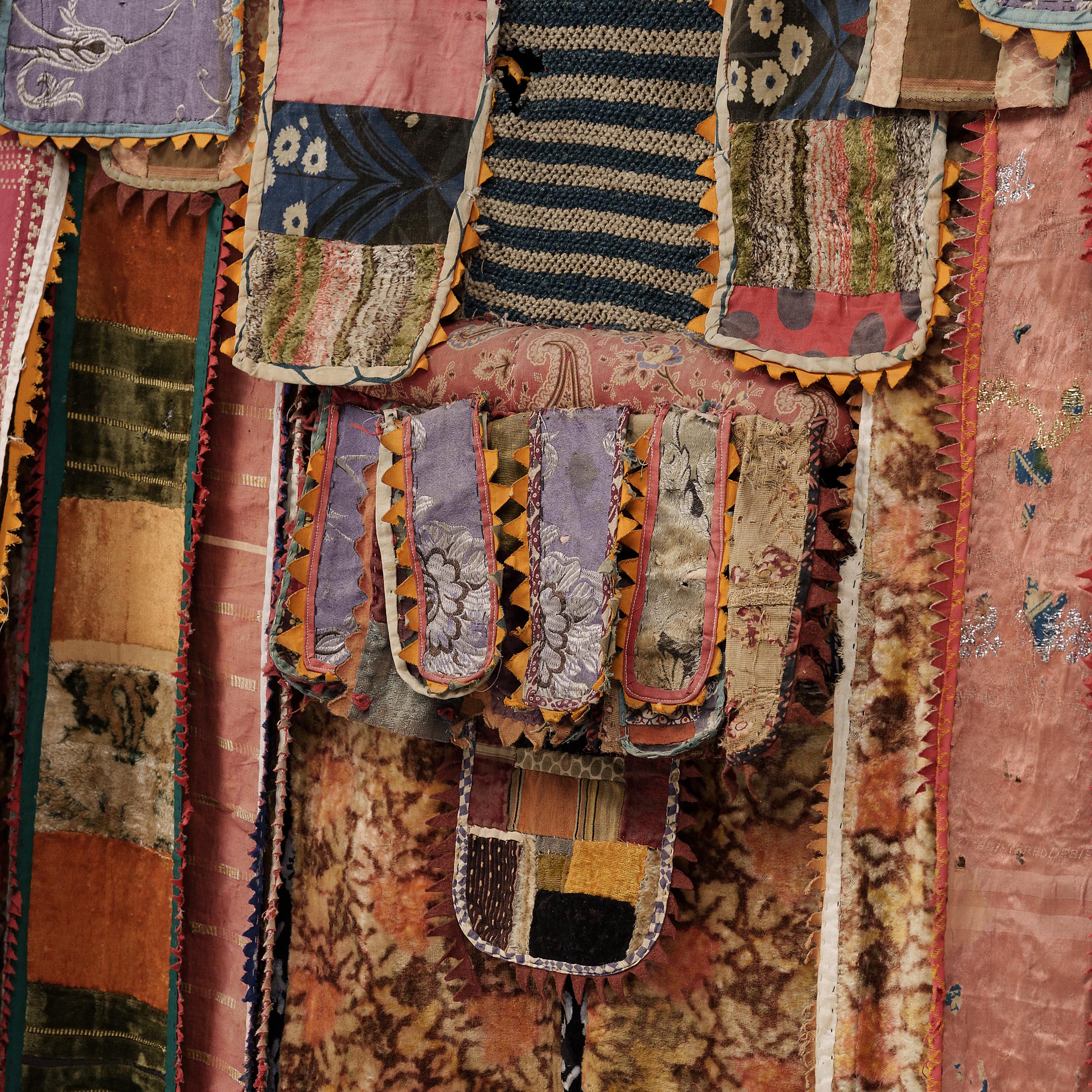 Yoruba Egungun Dance Costume, Mixed Media Textile 1