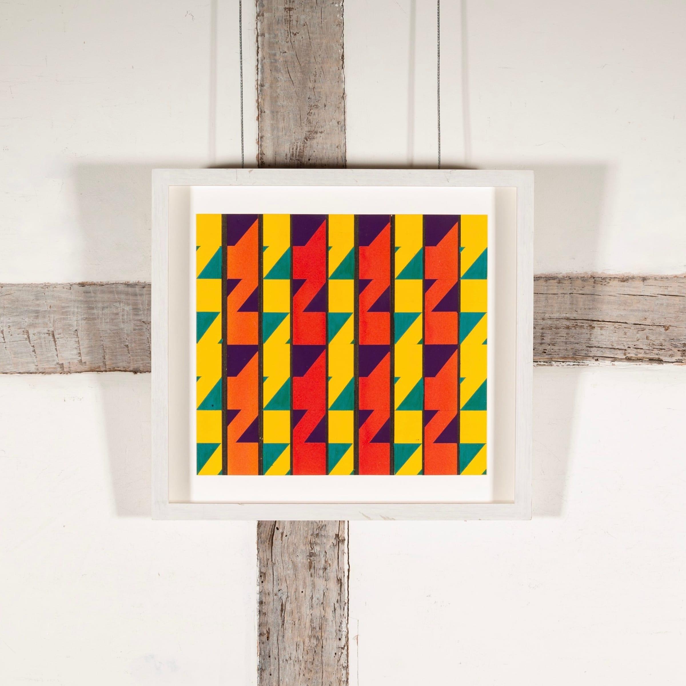 Zigzags sobre rojo y amarillo, técnica mixta de Theo Mendez

Más información:
Medio: Técnica mixta
20.2 x 22.6 cm
8 x 8 7/8 in