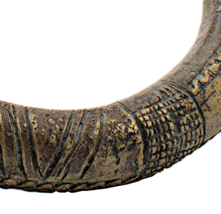 Unknown Bronze Bracelet Nigeria, Benin Kingdom For Sale at 1stdibs