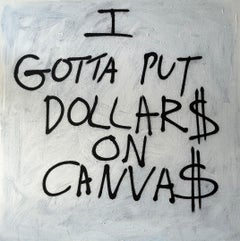 $ on Canvas by Anthony Fazzinga