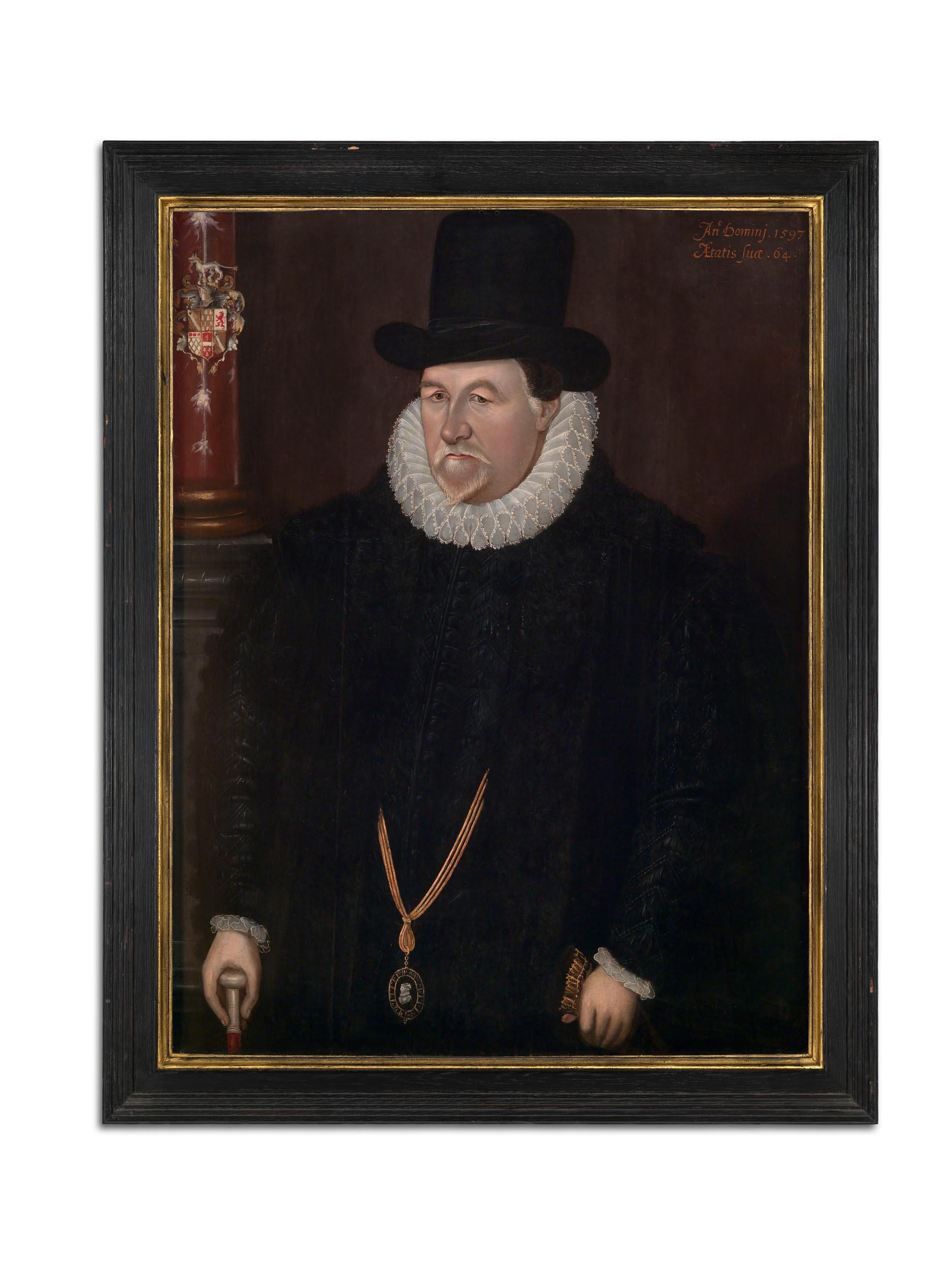 Unknown Portrait Painting -  ‘Sir John Fortescue (c.1531-1607)’