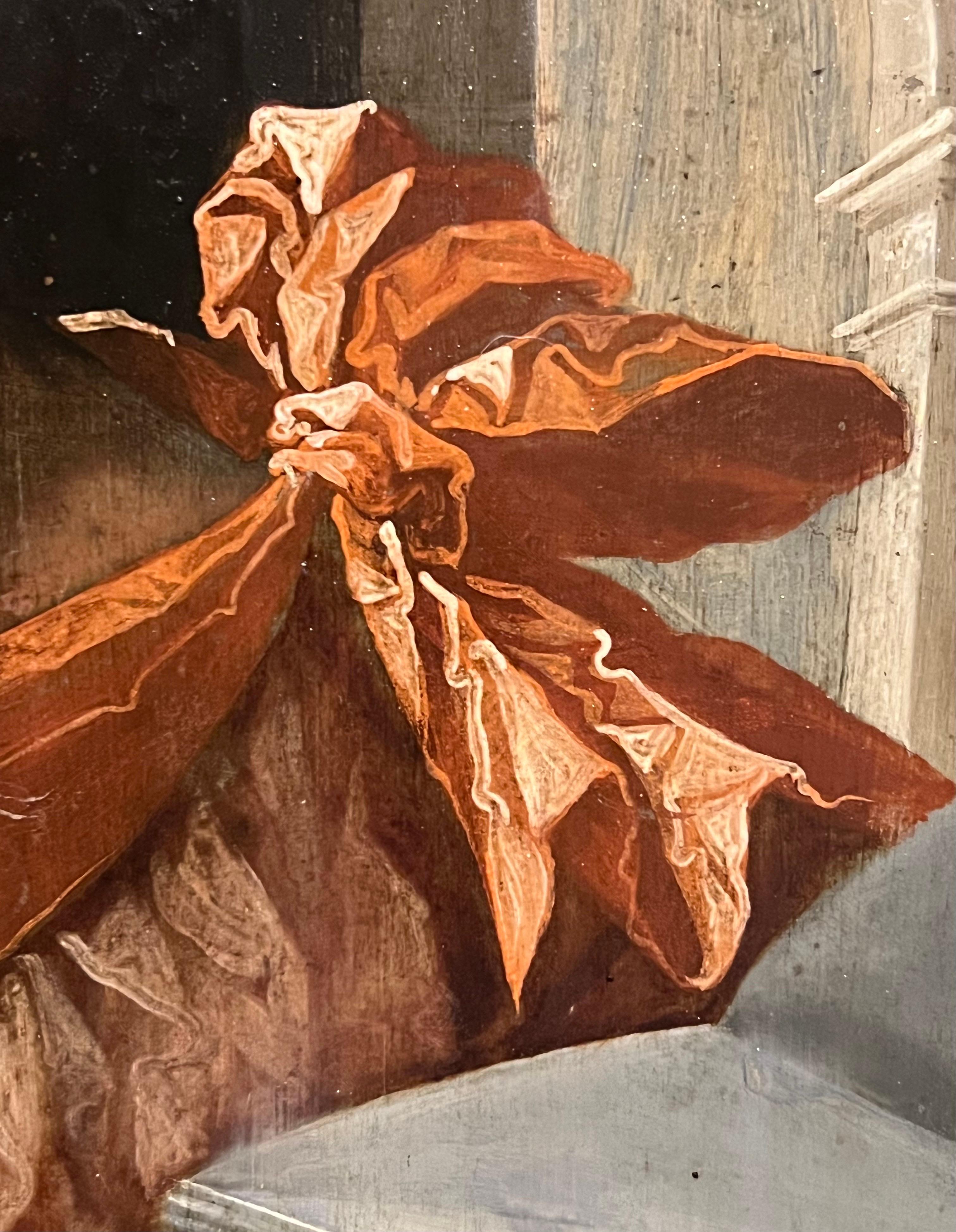 Raro Viejo Maestro del siglo XVI que representa a San Jerónimo con su león y sus libros

El enigmático artista de nuestro cuadro podría haberse inspirado en la obra de Marinus van Reymerswaele.

Dimensiones:
El óleo sobre tabla mide aprox. 37 por 47