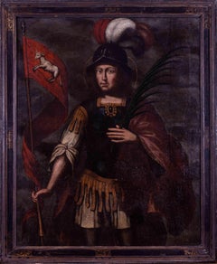16th Century Spanish portrait of Saint Fermin of Pamplona