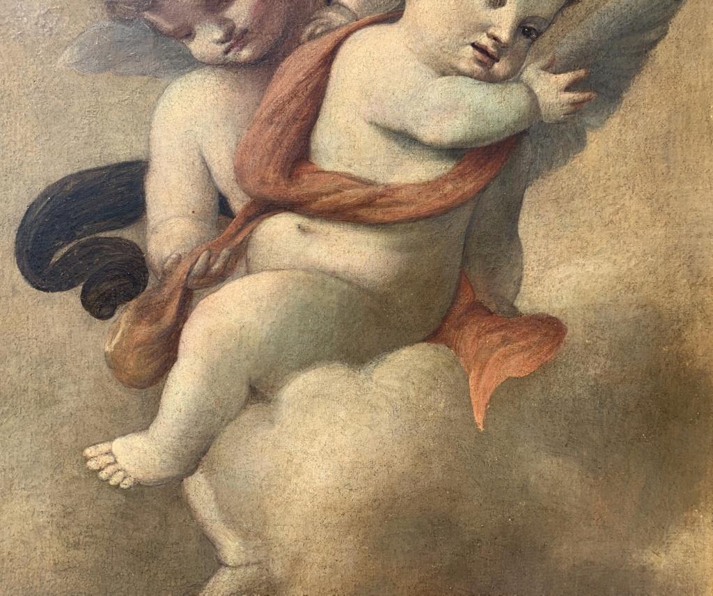 cherub baby painting