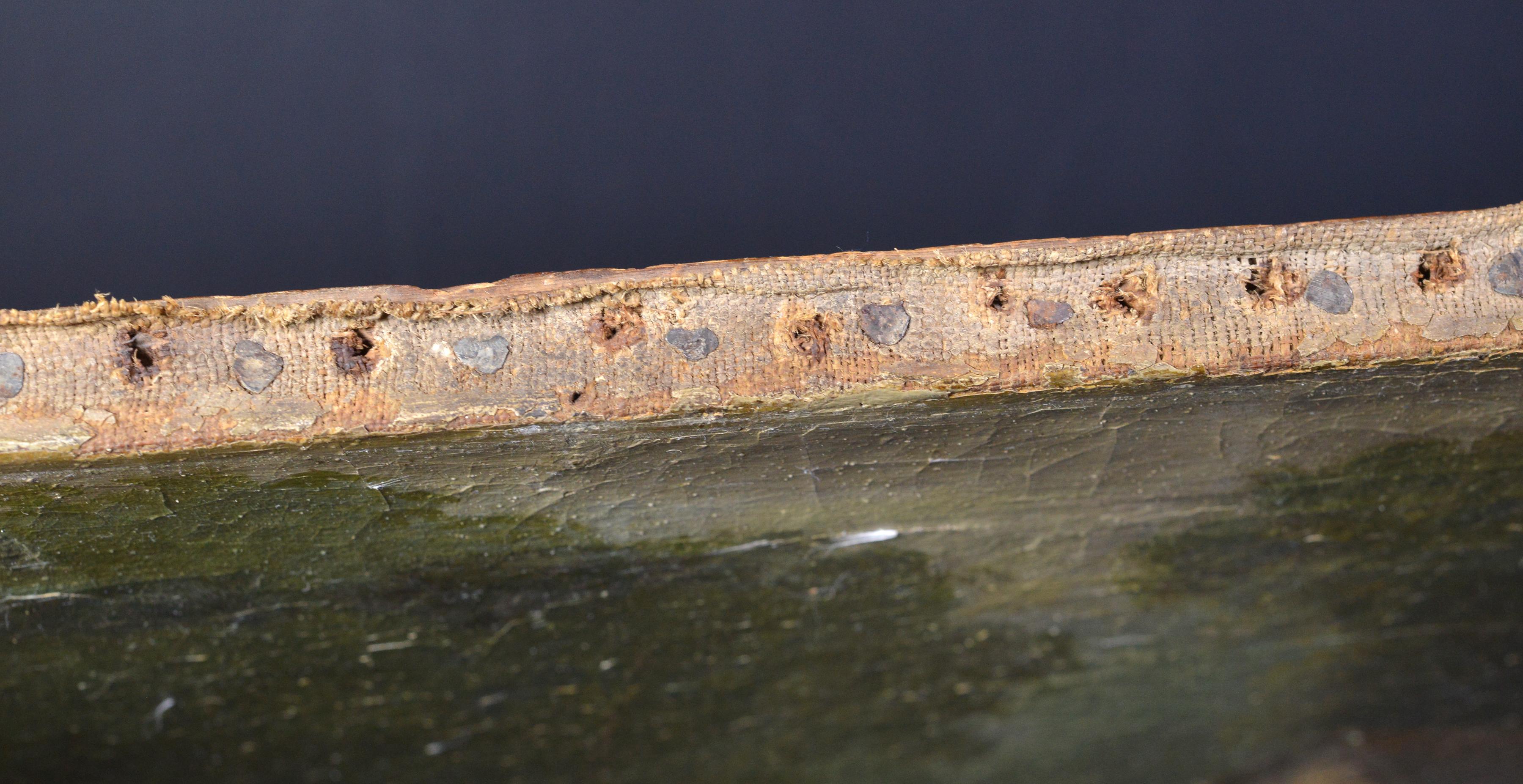 1790 Peinture à l'huile ancienne de style hollandais Scène de village Genrе Djurgarden Suède en vente 4