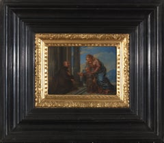 17th C, Baroque, Saint, Flemish School (monogram IG or LG), St. Francis Xavier