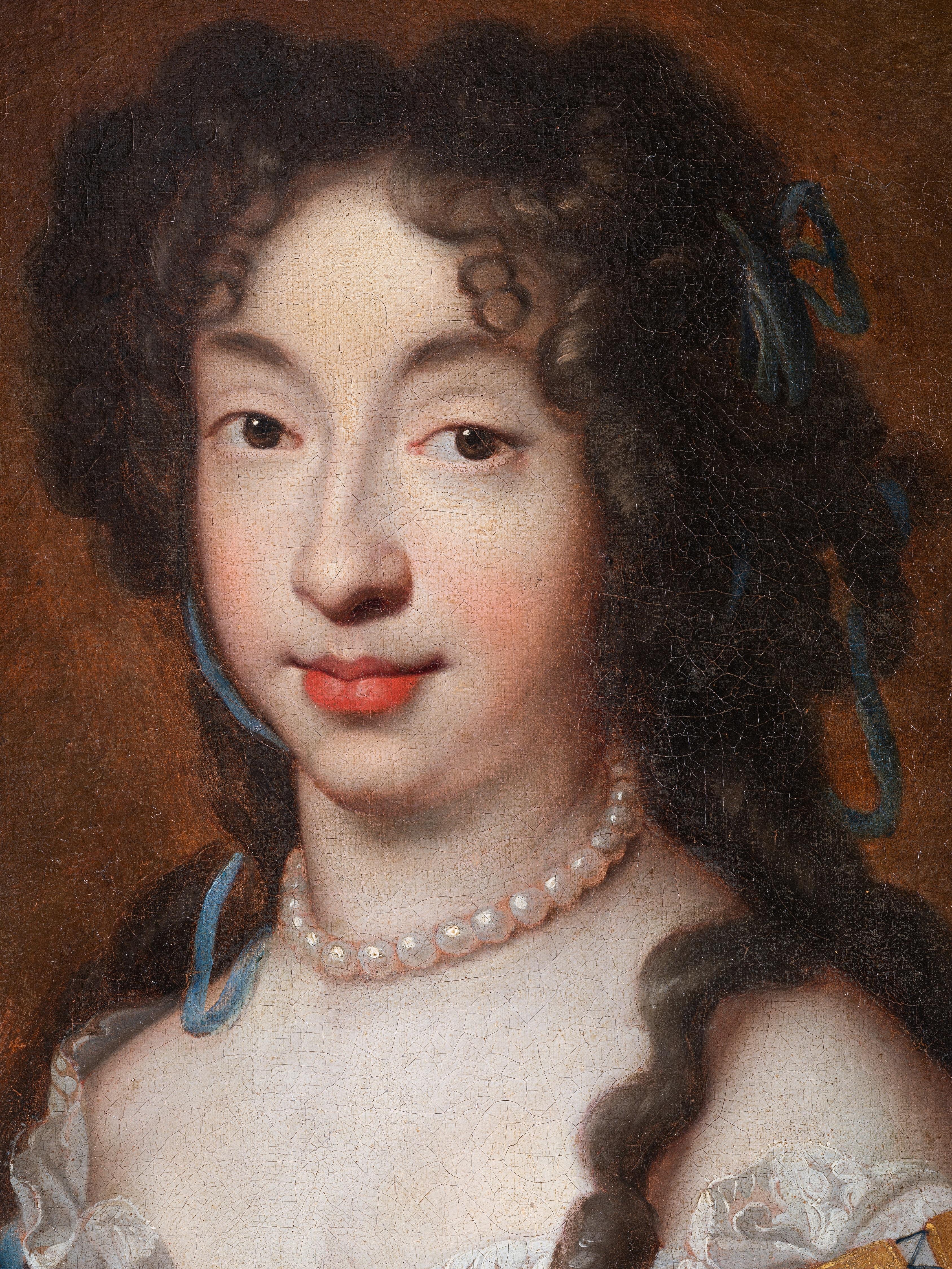 XVII sec. Scuola francese, Maria Anna Cristina Vittoria di Baviera - Painting di Unknown