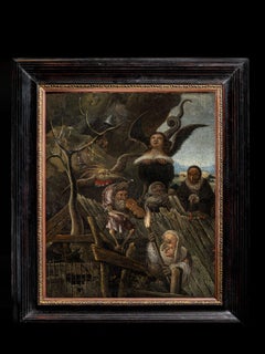 C. XVII Representación del Techo de la Locura: Una Alegoría de la Caída, German School