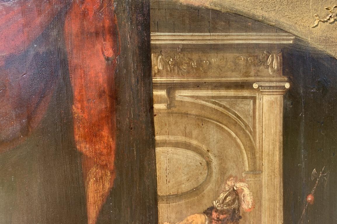 Baroque Flemish painter - 17th century figure painting - Death Cleopatra For Sale 3