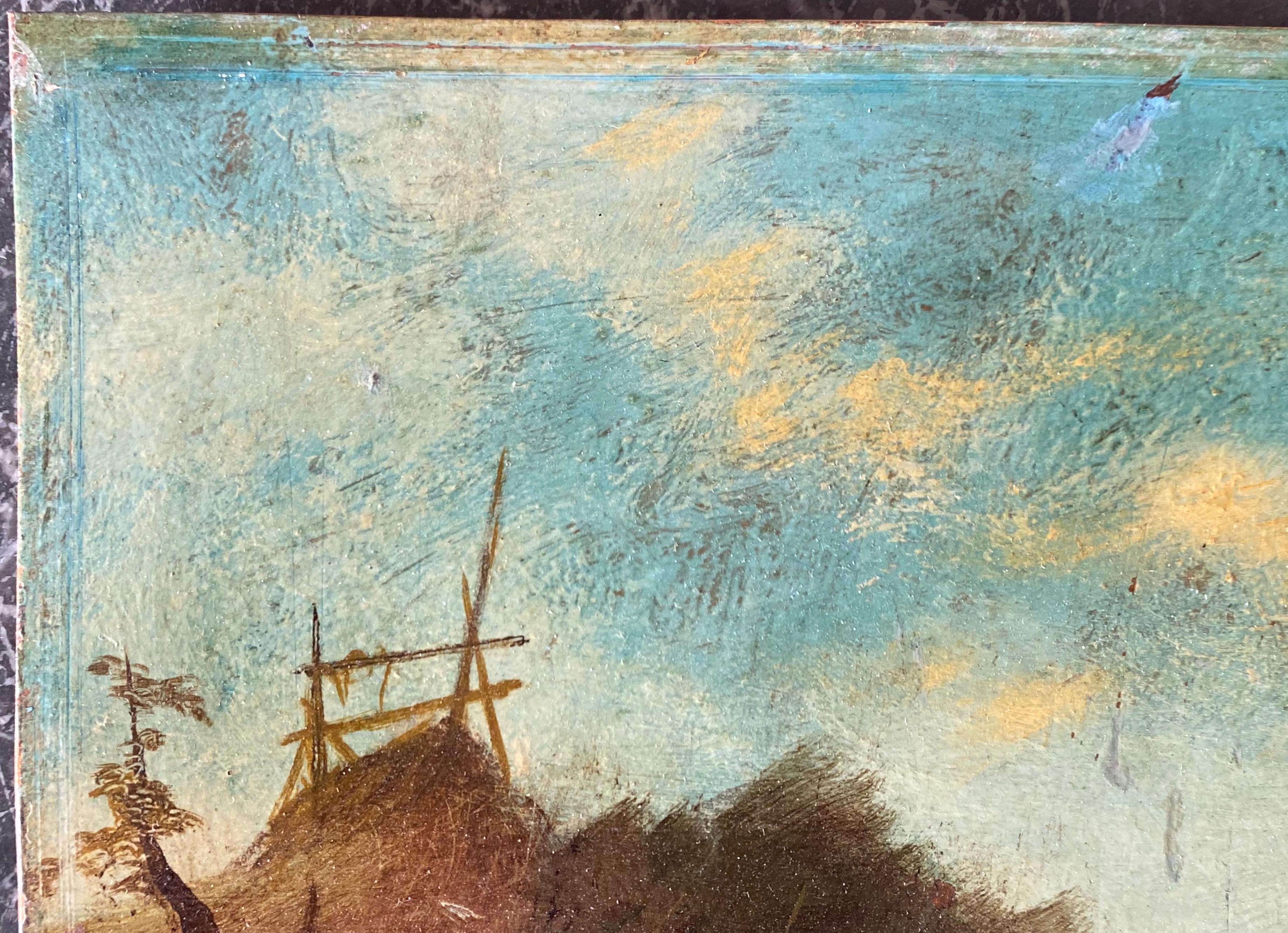 Peinture à l'huile sur panneau de cuivre de l'école flamande du 17e siècle

Une belle peinture à l'huile originale sur panneau de cuivre

Un paysage avec des personnages dans divers jeux et sports

Les notes au dos indiquent que le tableau est de