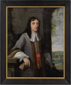 Escuela Flamenca, Siglo XVII, Retrato de caballero con justaucorps