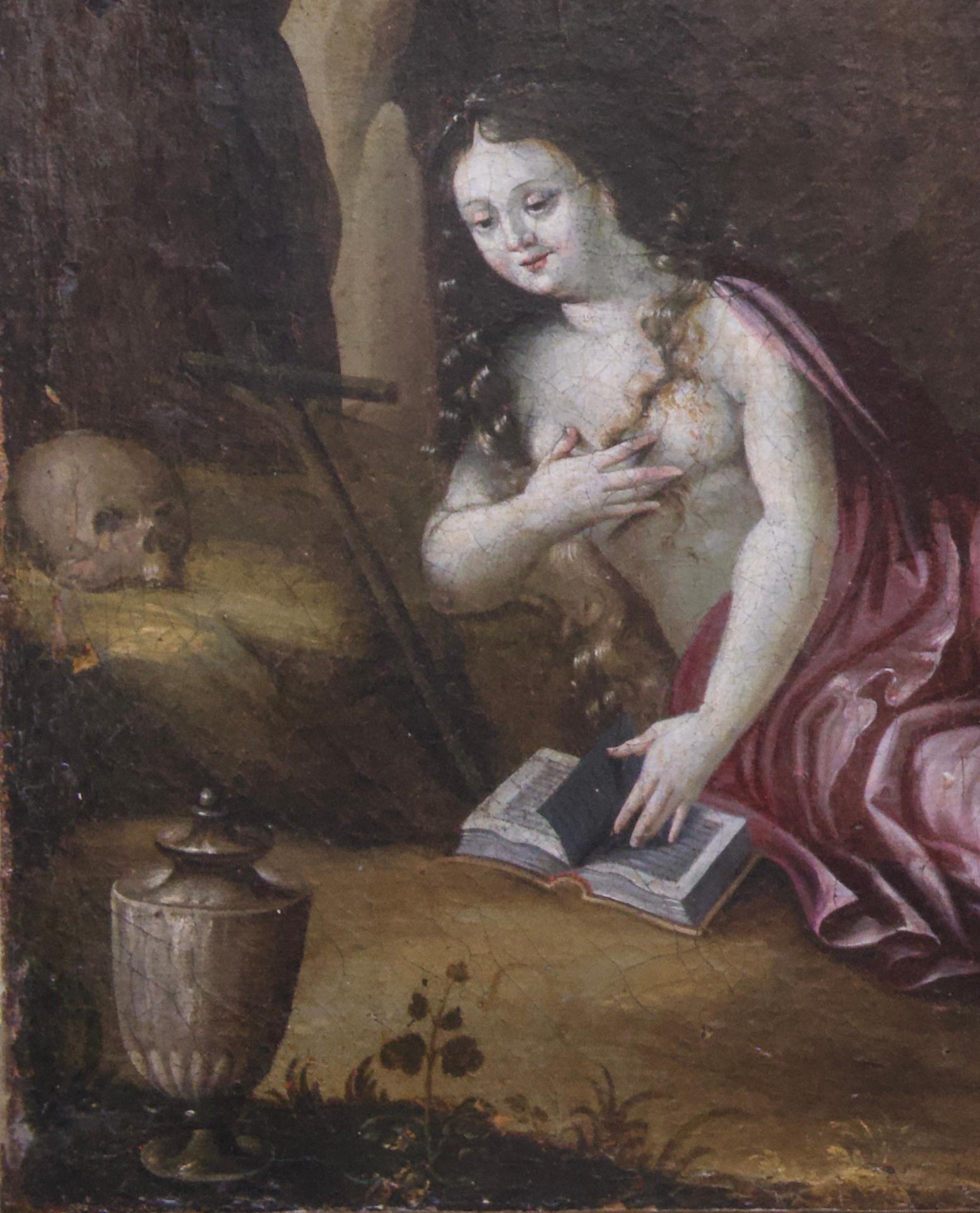 paysage boisé flamand du XVIIe siècle avec château et ville perchée. en vente 4