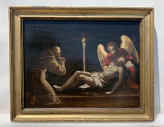 Follower of Fra' Cosmo da Castelfranco - 17th century figure painting - Christ