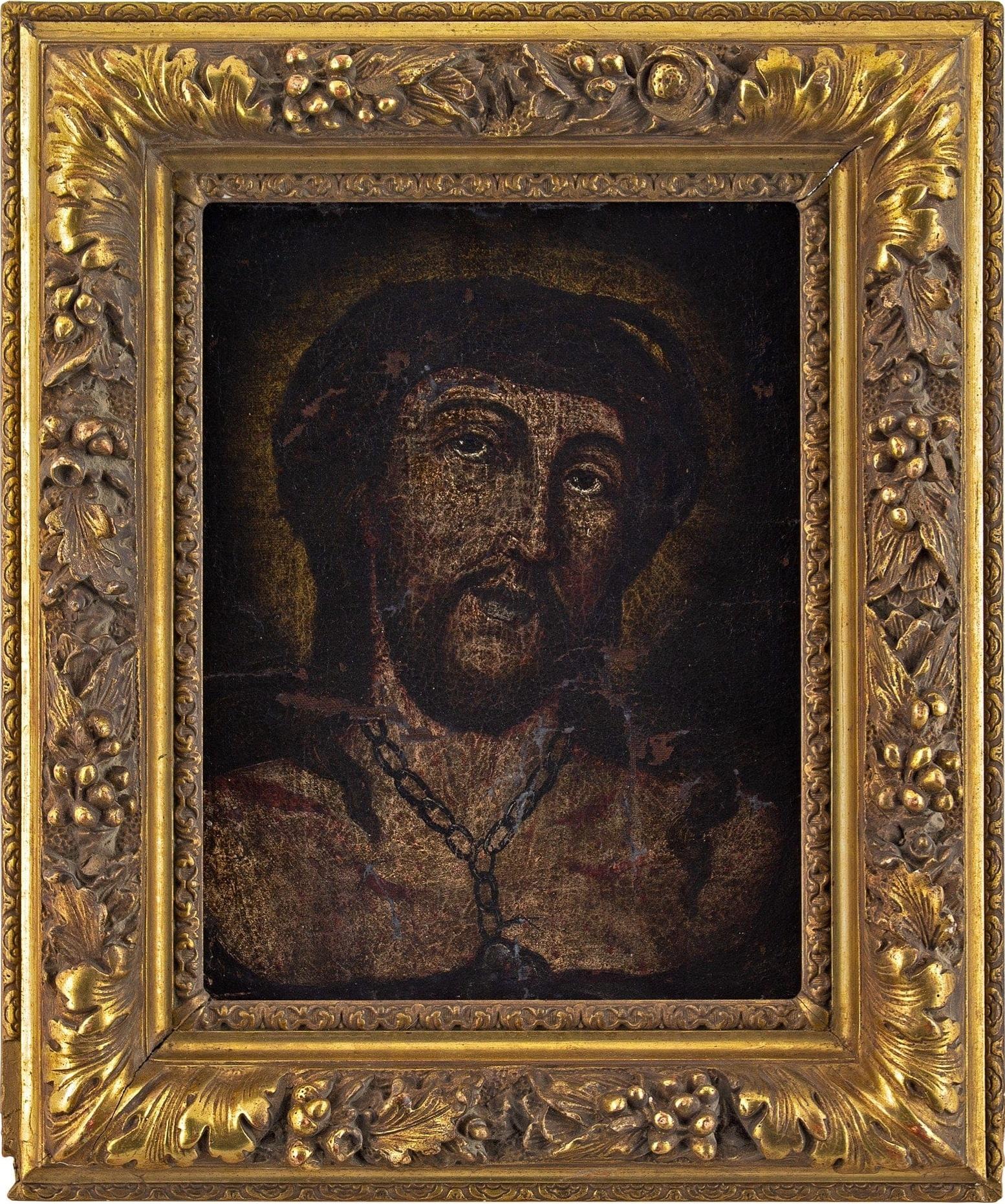 Unknown Figurative Painting - 17th-Century German School, The Passion Of The Christ, Oil Painting