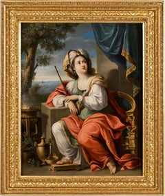 circe painting 17th century Italian figure painting - Circe - Oil on copper Baroque italy