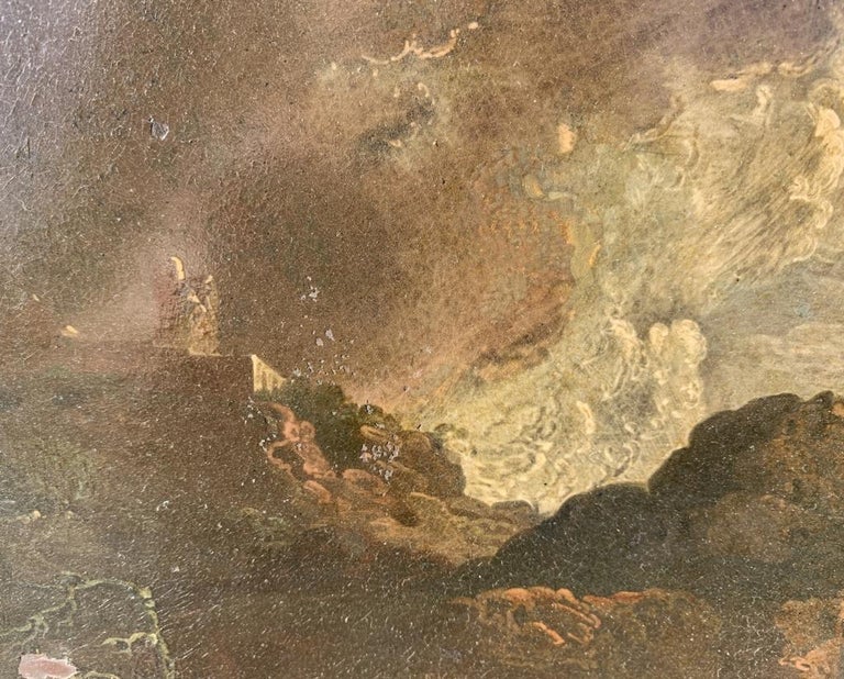 Unknown - 17th century Italian figure painting - Fall of Fetonte - Oil ...