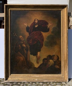 Baroque Italian master - 17th century figure painting - Resurrection Christ
