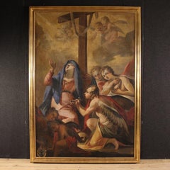 17. Jahrhundert Öl auf Leinwand italienische religiöse Malerei Madonna der Schmerzen, 1680