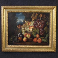 Italienisches Stillleben mit Früchten, Öl auf Leinwand, 17. Jahrhundert, 1670