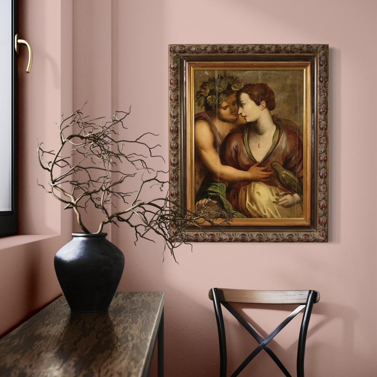 17th Century Oil on Panel Flemish Mythological Painting Bacchus and Ariadne 1620 For Sale 11