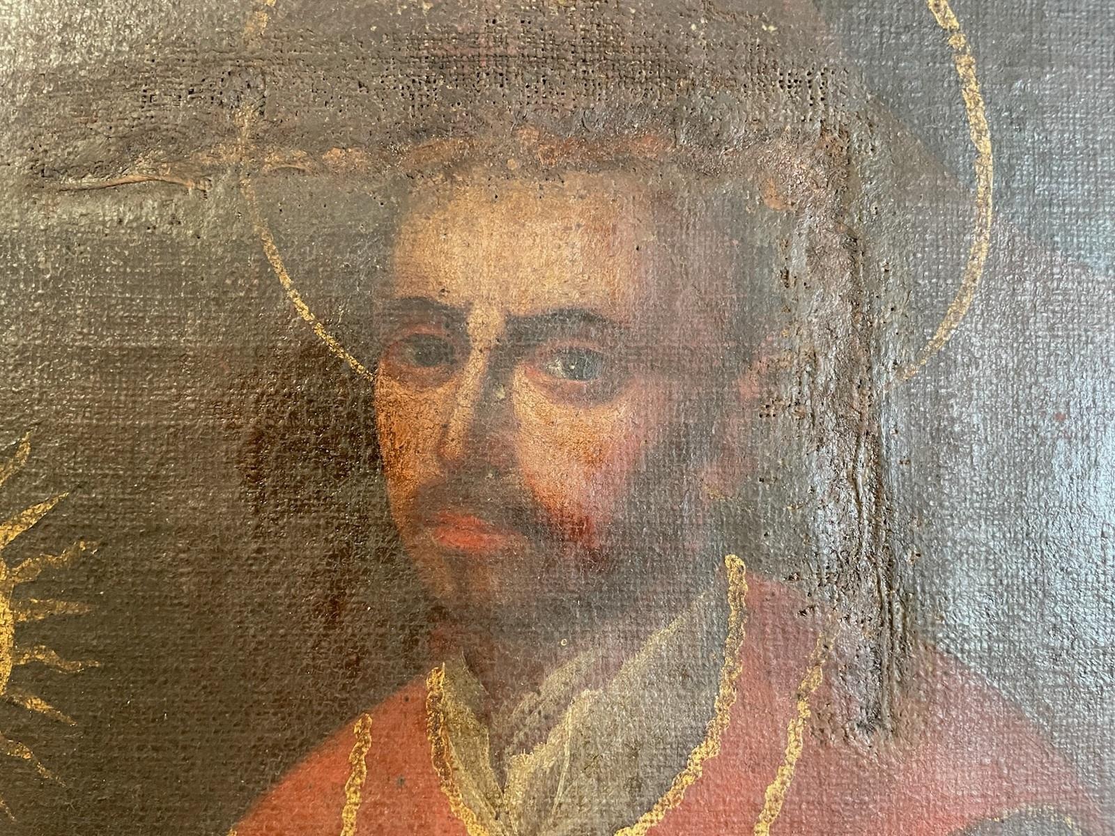 17th Century Portrait of Jesuit Priest For Sale 1
