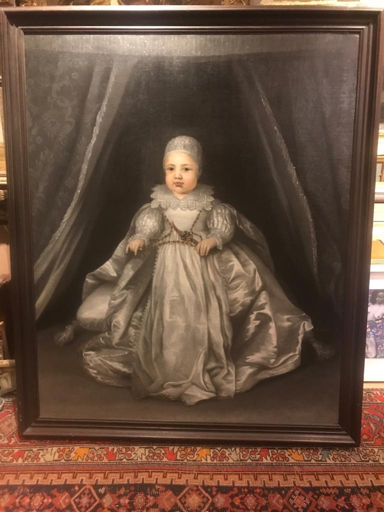 17th Century Portrait of King Charles II when a Baby 2