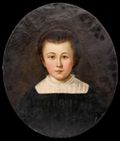 1830 Oil - Portrait of a Young Girl