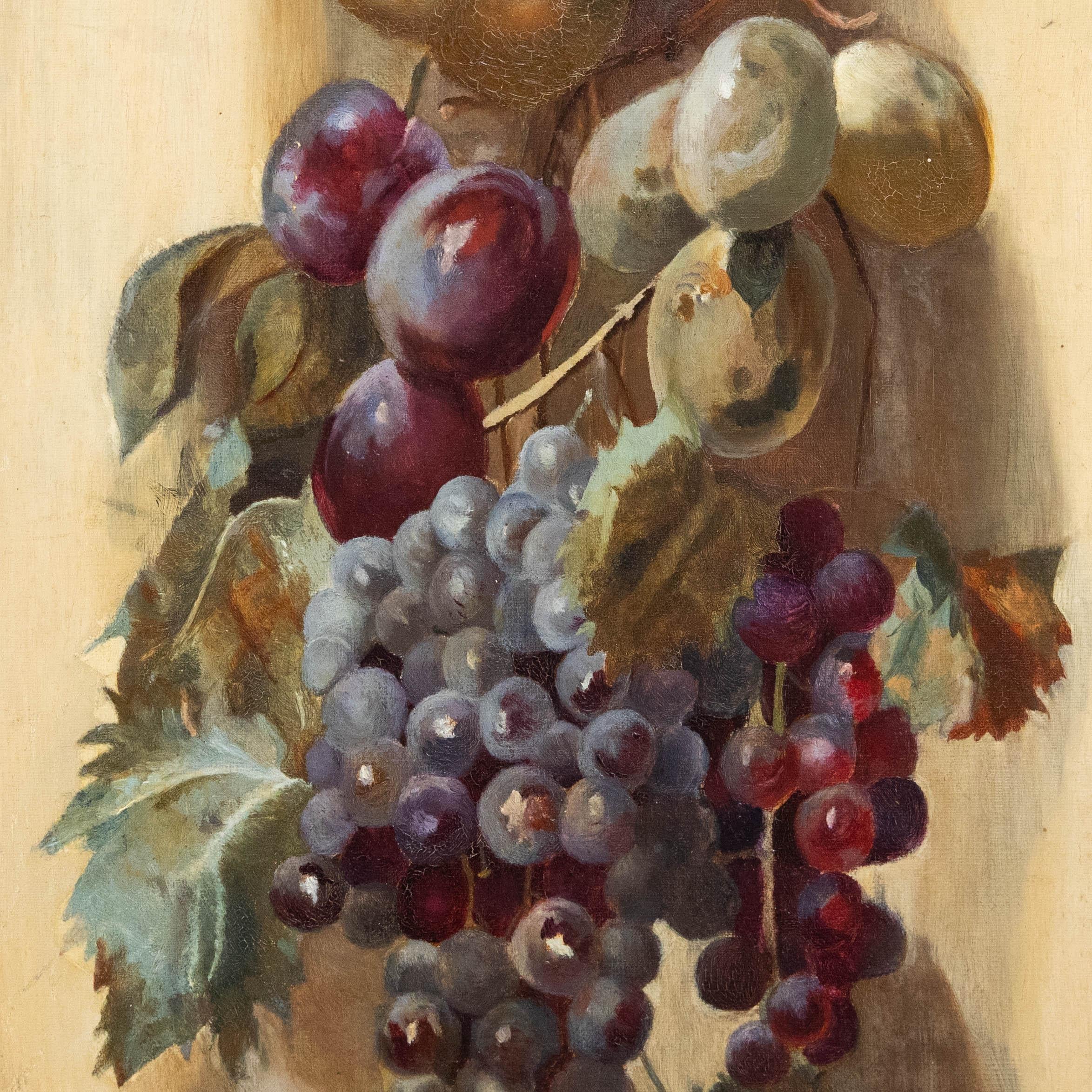 1896 Oil - Hanging Fruit For Sale 1