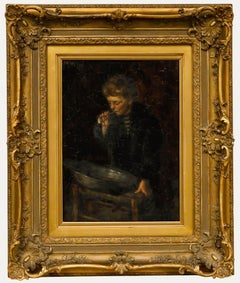 1899 Oil - Blowing Bubbles