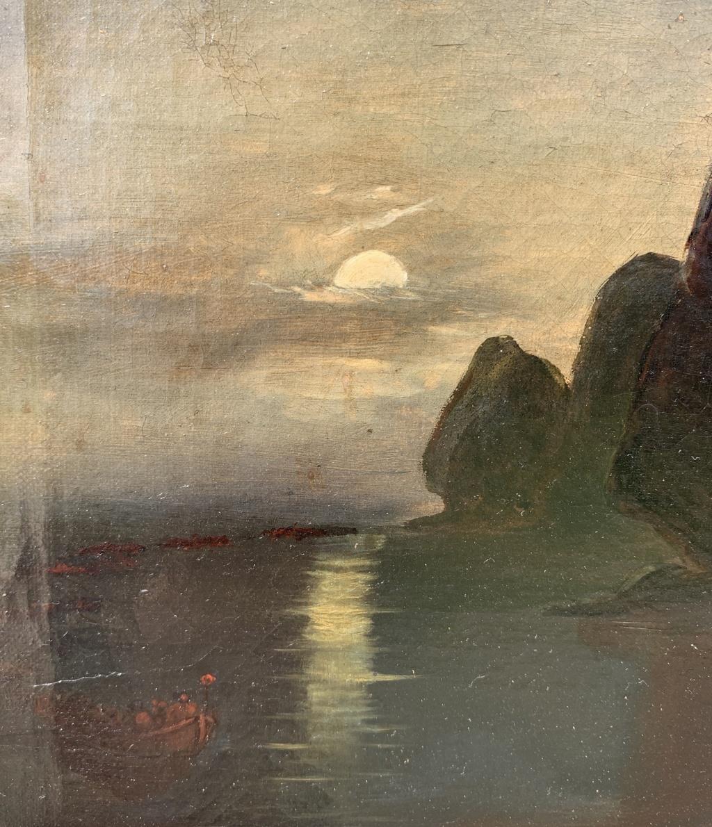 pittura luna