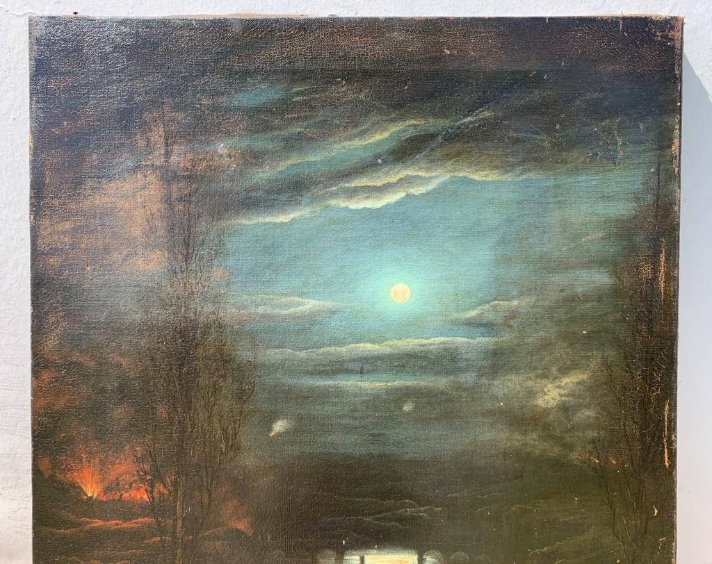 painting of moonlight