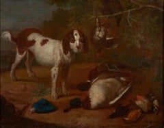 18th C, Hunting Scene, Dutch School, After the Hunt