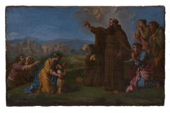 18th C. Italian School Biblical Scene Painting