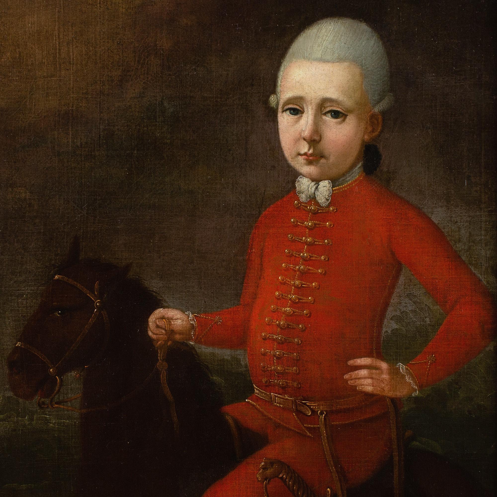 Escuela austriaca del siglo XVIII, Retrato de Joseph Thaddäus Glaser Von Glasersberg 2