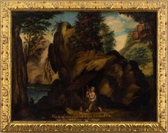 18th-Century Austrian School, The Penitent Magdalene, Oil Painting