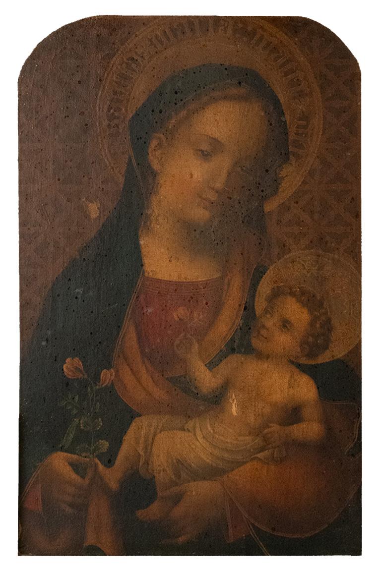 Unknown - 18th Century Continental Madonna and Child For Sale at 1stDibs